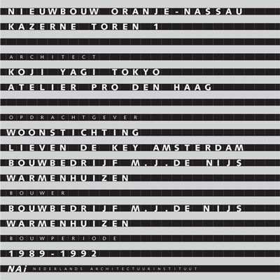 Nieuwbouw Oranje-Nassau Kazerne toren 1